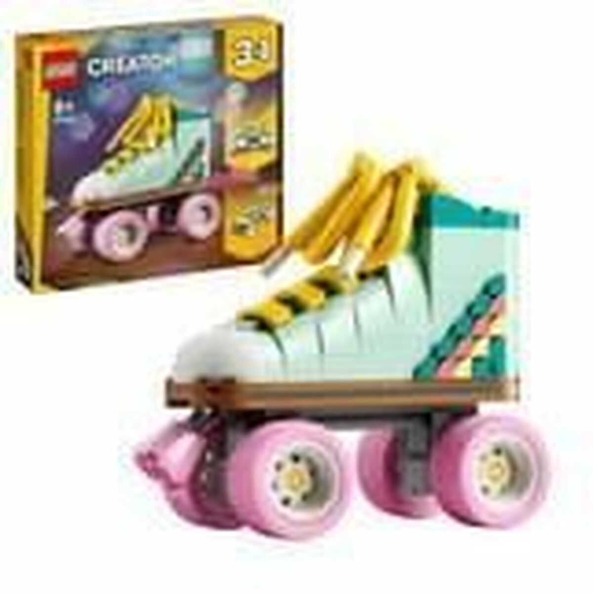Set de construction Lego 31148 Creator 3in1 Retro Roller Skates Multicouleur - Jouets et jeux premium pour bébé