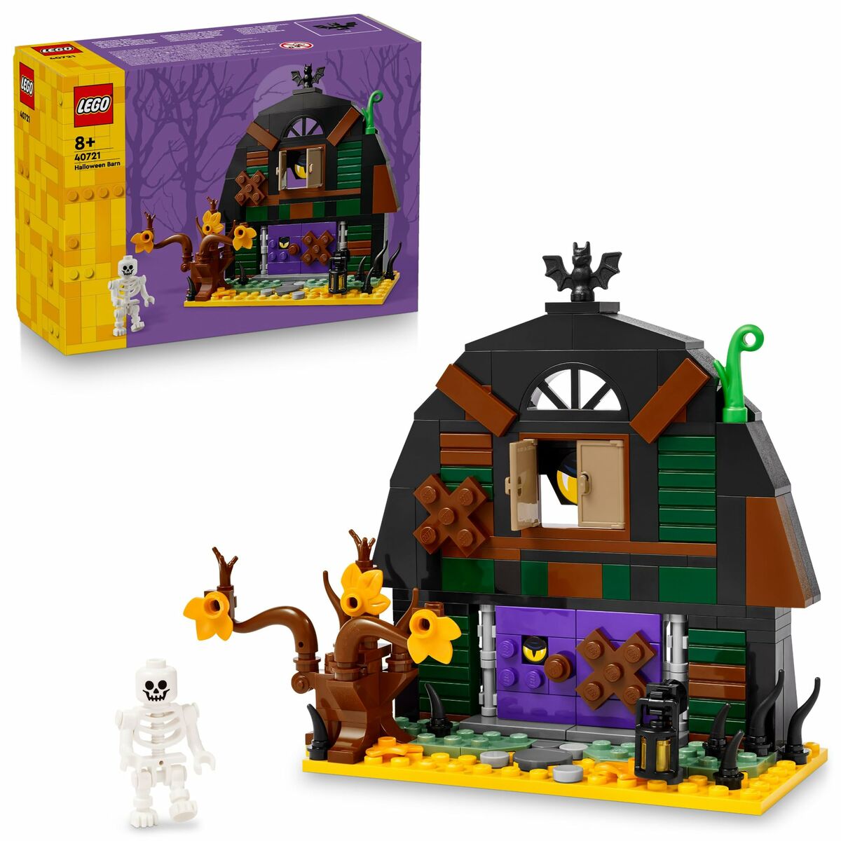 Set de construction Lego 40721 Halloween Barn 205 Pièces - Jouets et jeux premium pour bébé