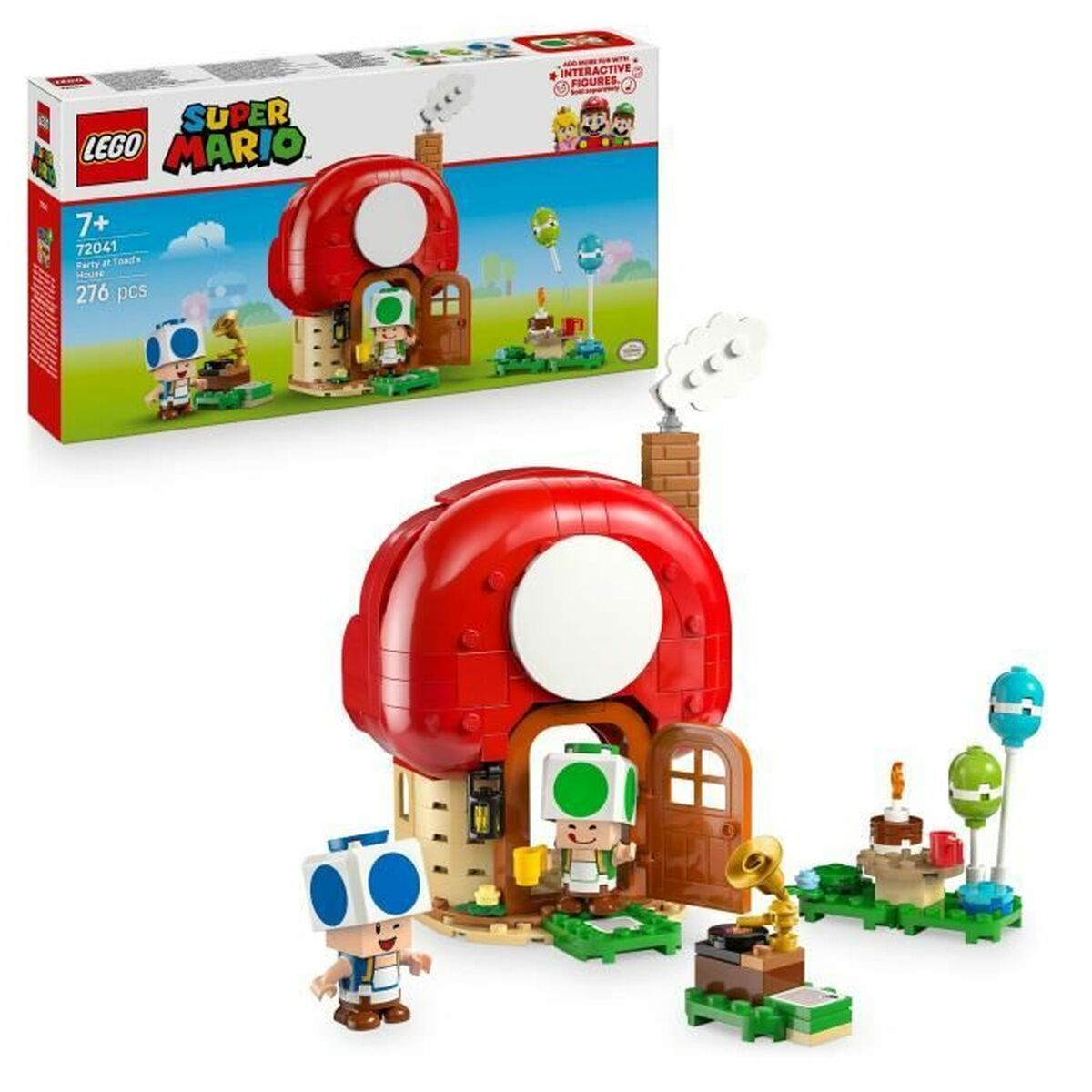 Set de construction Lego 72041 Party at Toad's House 276 Pièces - Jouets et jeux premium pour bébé