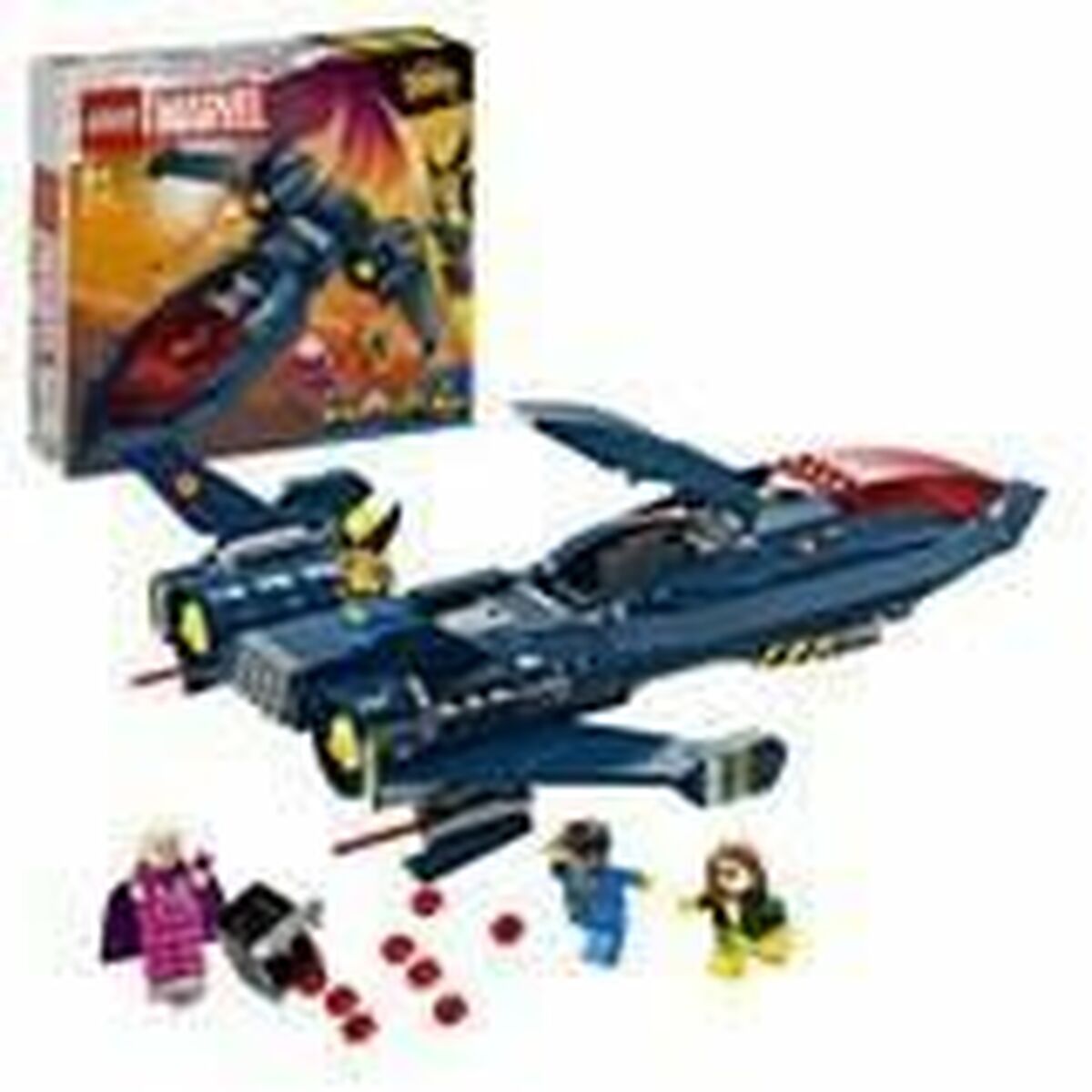 Set de construction Lego 76281 Marvel The X-Men's X-Jet Multicouleur - Jouets et jeux premium pour bébé