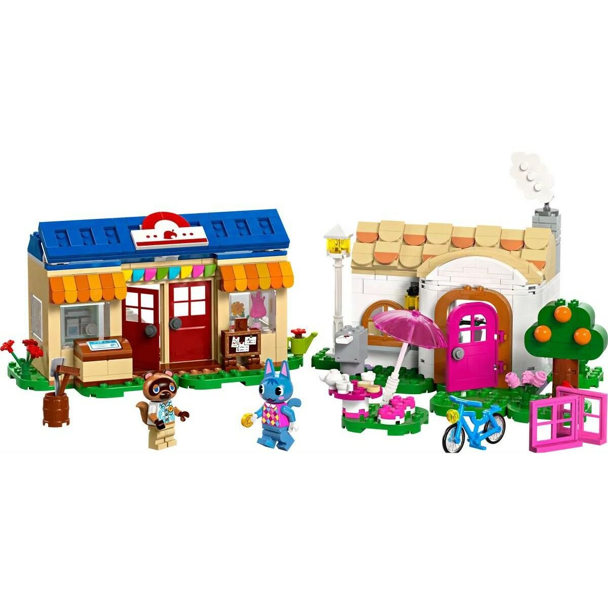 Set de construction Lego 77050 Nook's Shop & Rosie's House Multicouleur - Jouets et jeux premium pour bébé