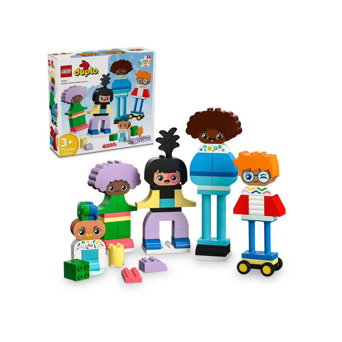 Set de construction Lego Duplo Buildable People with Big Emotions Multicouleur - Jouets et jeux premium pour bébé