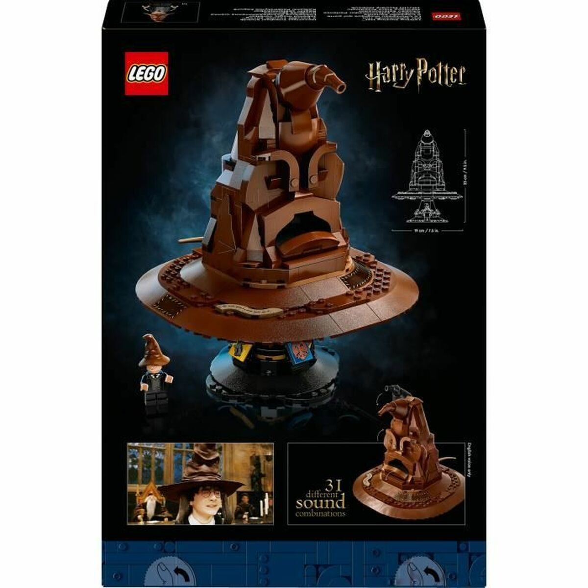 Set de construction Lego Harry Potter 76429 The Sorting Hat that Talks Multicouleur - Jouets et jeux premium pour bébé