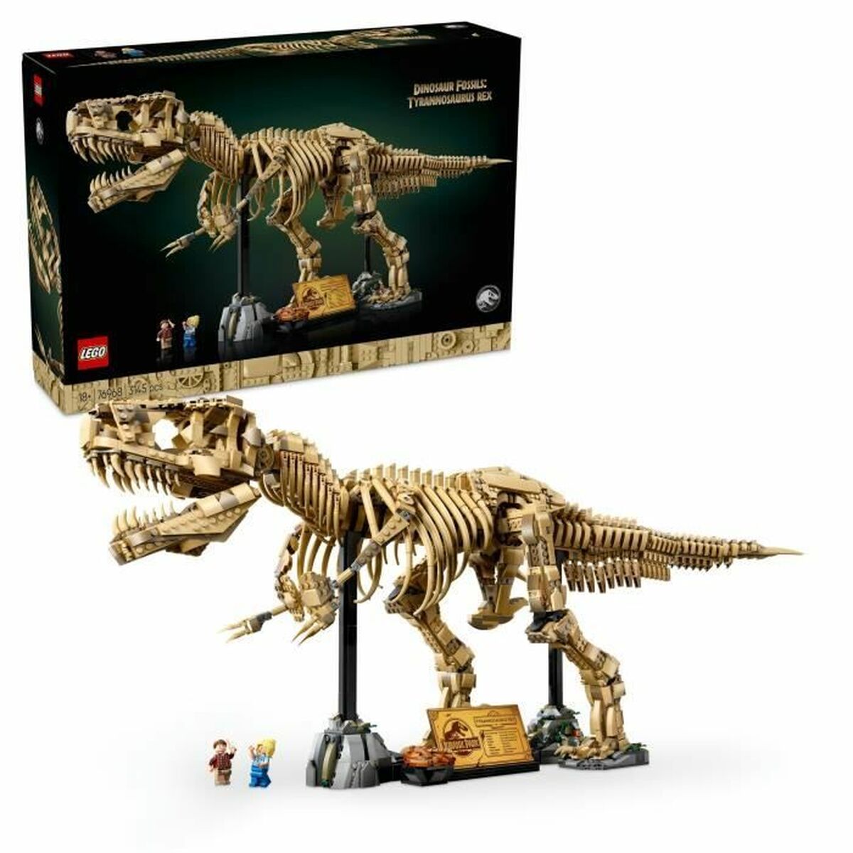 Set de construction Lego Jurassic World 76968 : Tyrannosaurus rex - Jouets et jeux premium pour bébé
