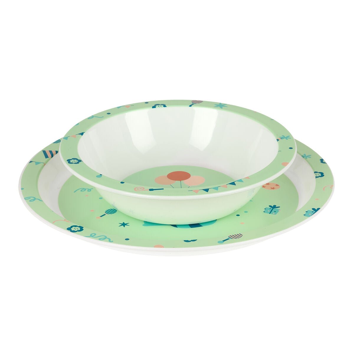 Set de vaisselle pour enfants Safta Fiesta Polyester 26 x 26 x 9 cm - Babycute