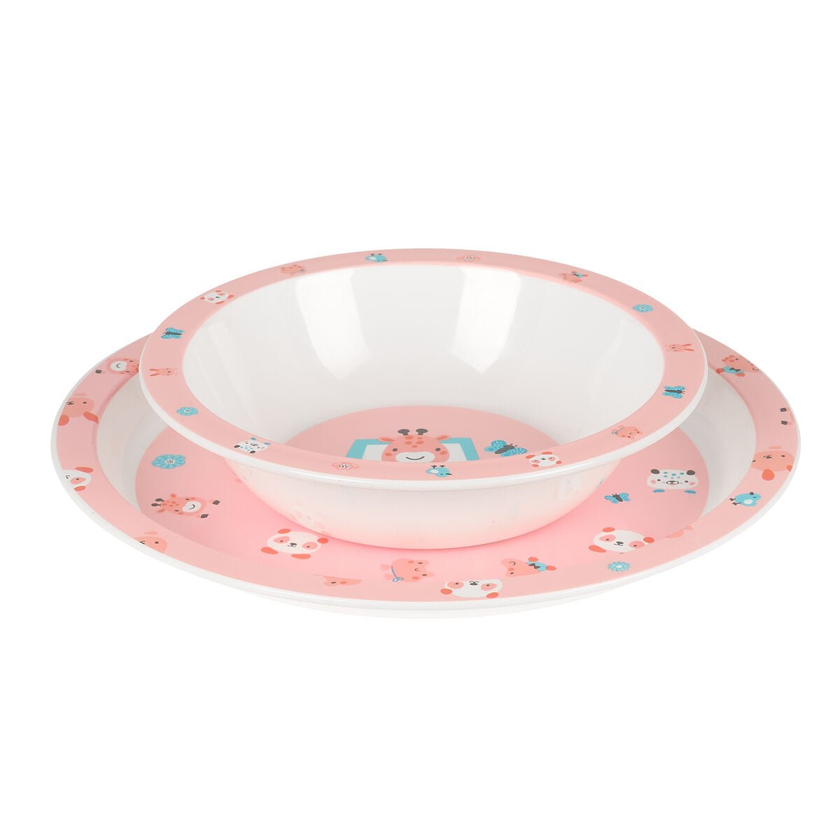 Set de vaisselle pour enfants Safta Jirafa Polyester 26 x 26 x 9 cm - Babycute