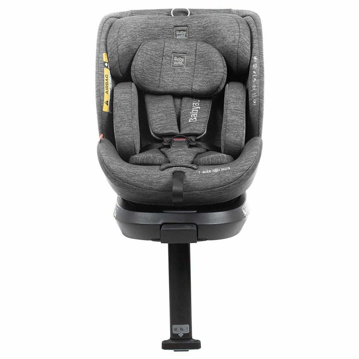 Siège de Voiture Babyauto CORE Gris 0 (de 0 a 10 kilos) I (9 - 18 kg) II (15 - 25 kg) III (22 - 36 kg) Enfant ECE R129/04 - Babycute