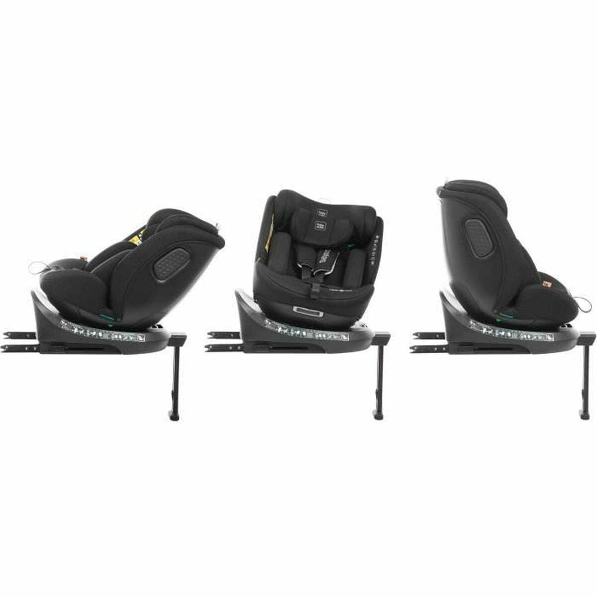 Siège de Voiture Babyauto CORE Noir 0 (de 0 a 10 kilos) I (9 - 18 kg) II (15 - 25 kg) III (22 - 36 kg) Enfant ECE R129/04 - Babycute