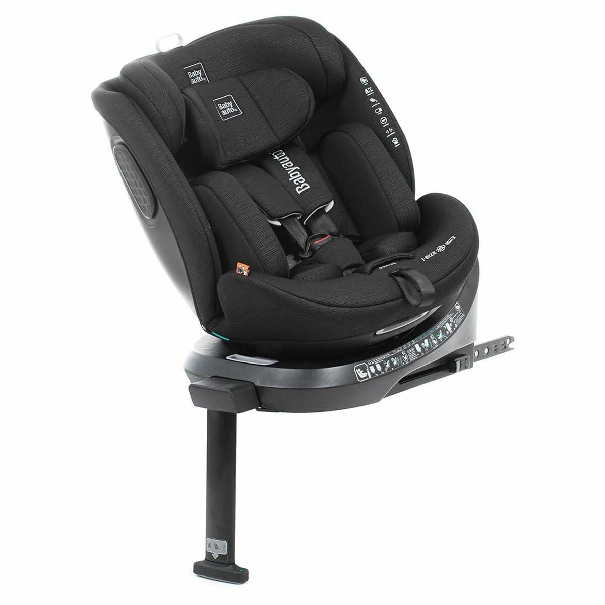 Siège de Voiture Babyauto CORE Noir 0 (de 0 a 10 kilos) I (9 - 18 kg) II (15 - 25 kg) III (22 - 36 kg) Enfant ECE R129/04 - Babycute