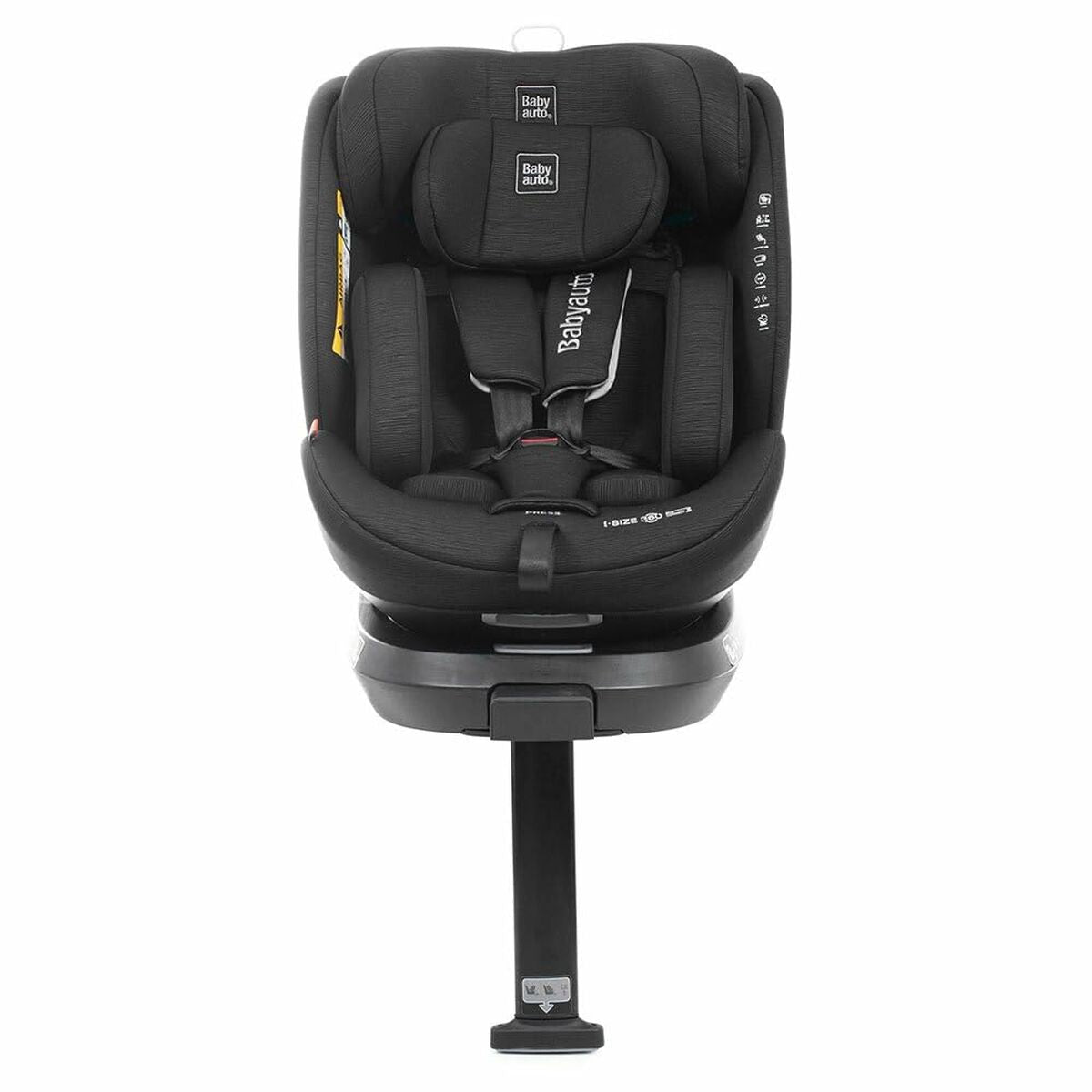 Siège de Voiture Babyauto CORE Noir 0 (de 0 a 10 kilos) I (9 - 18 kg) II (15 - 25 kg) III (22 - 36 kg) Enfant ECE R129/04 - Babycute