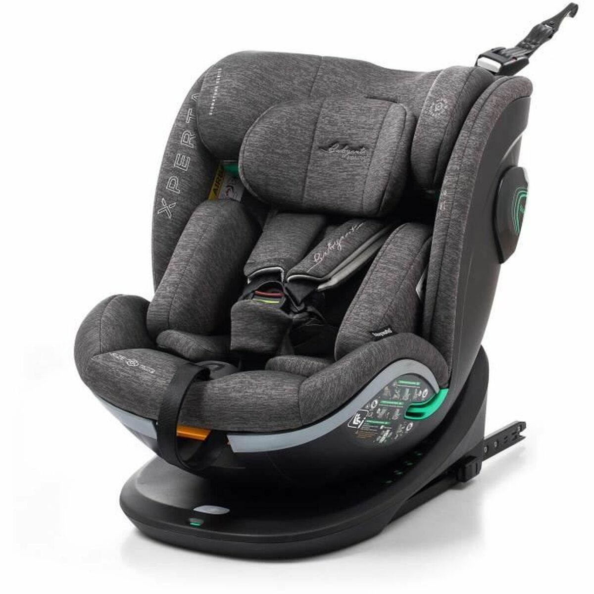 Siège de Voiture Babyauto XPERTA GREY DOBBY Gris 0 (de 0 a 10 kilos) I (9 - 18 kg) II (15 - 25 kg) III (22 - 36 kg) Enfant ECE R12 - Babycute