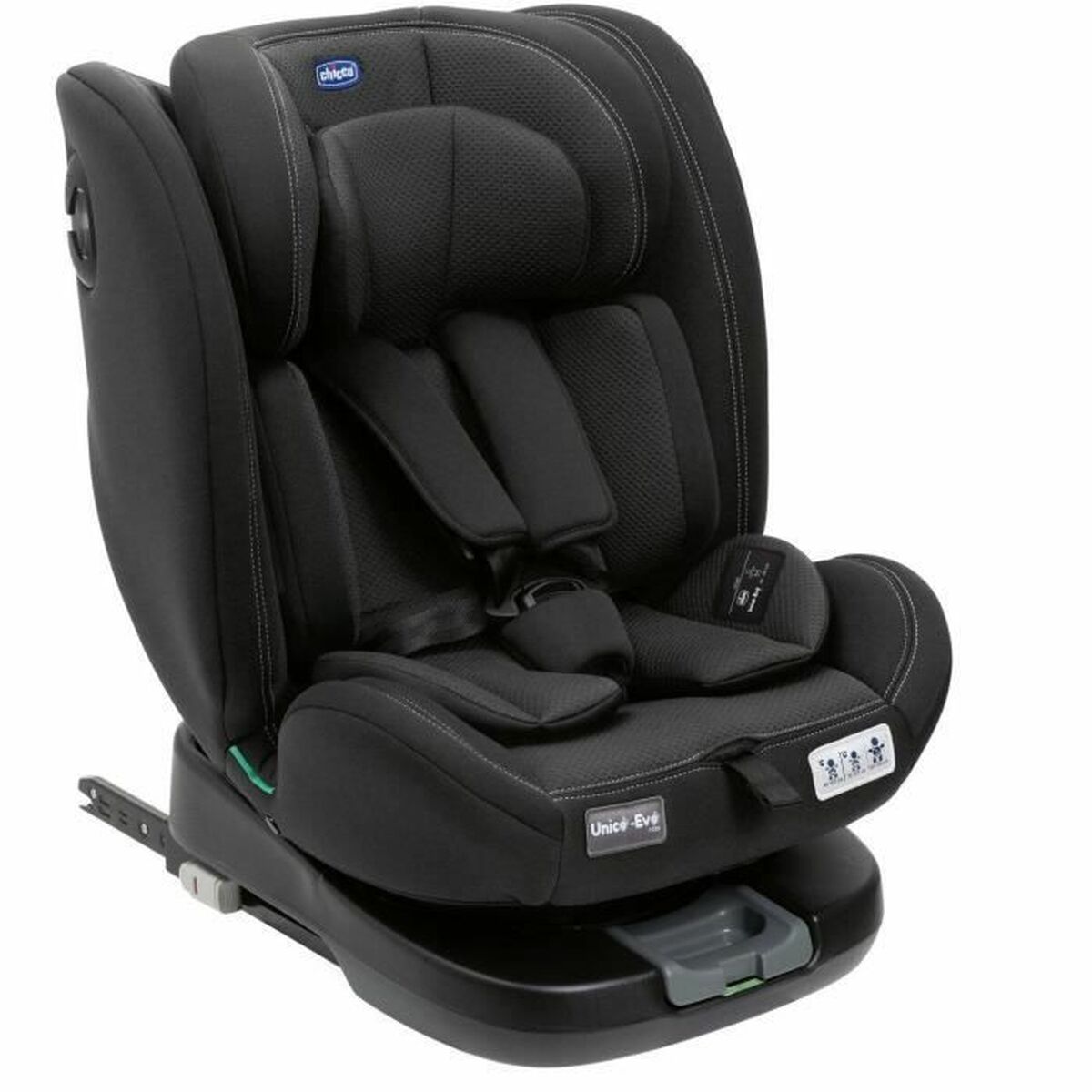 Siège de Voiture Chicco EVO I - SIZE Noir ECE R129/04 - Babycute