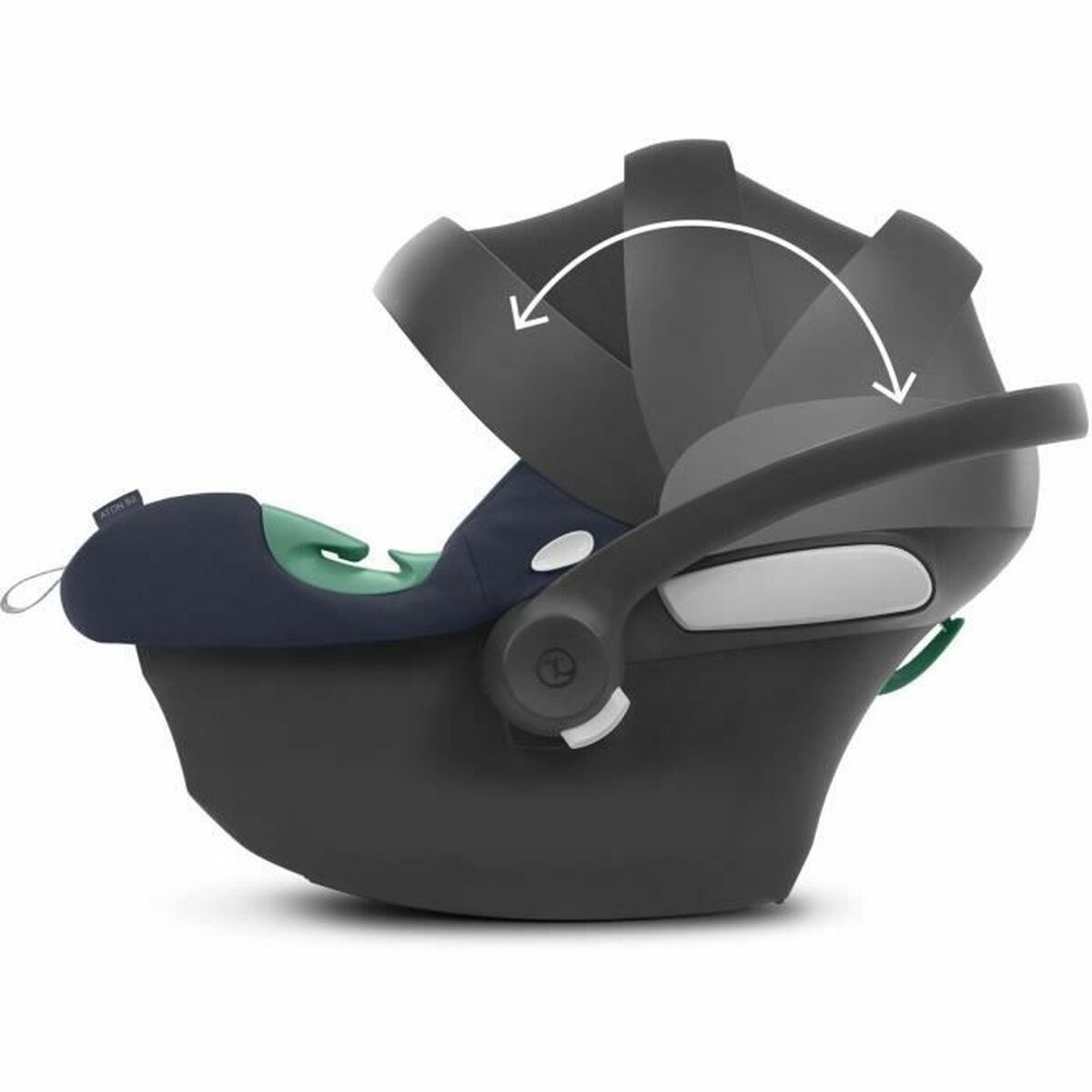 Siège de Voiture Cybex Aton B2 i - Size Bleu ECE R129/04 ISOFIX - Babycute