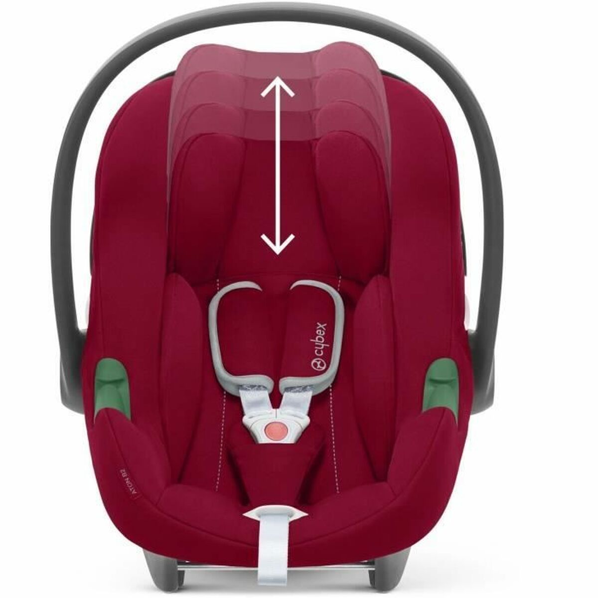 Siège de Voiture Cybex Aton B2 i - Size Rouge ECE R129/04 ISOFIX - Babycute