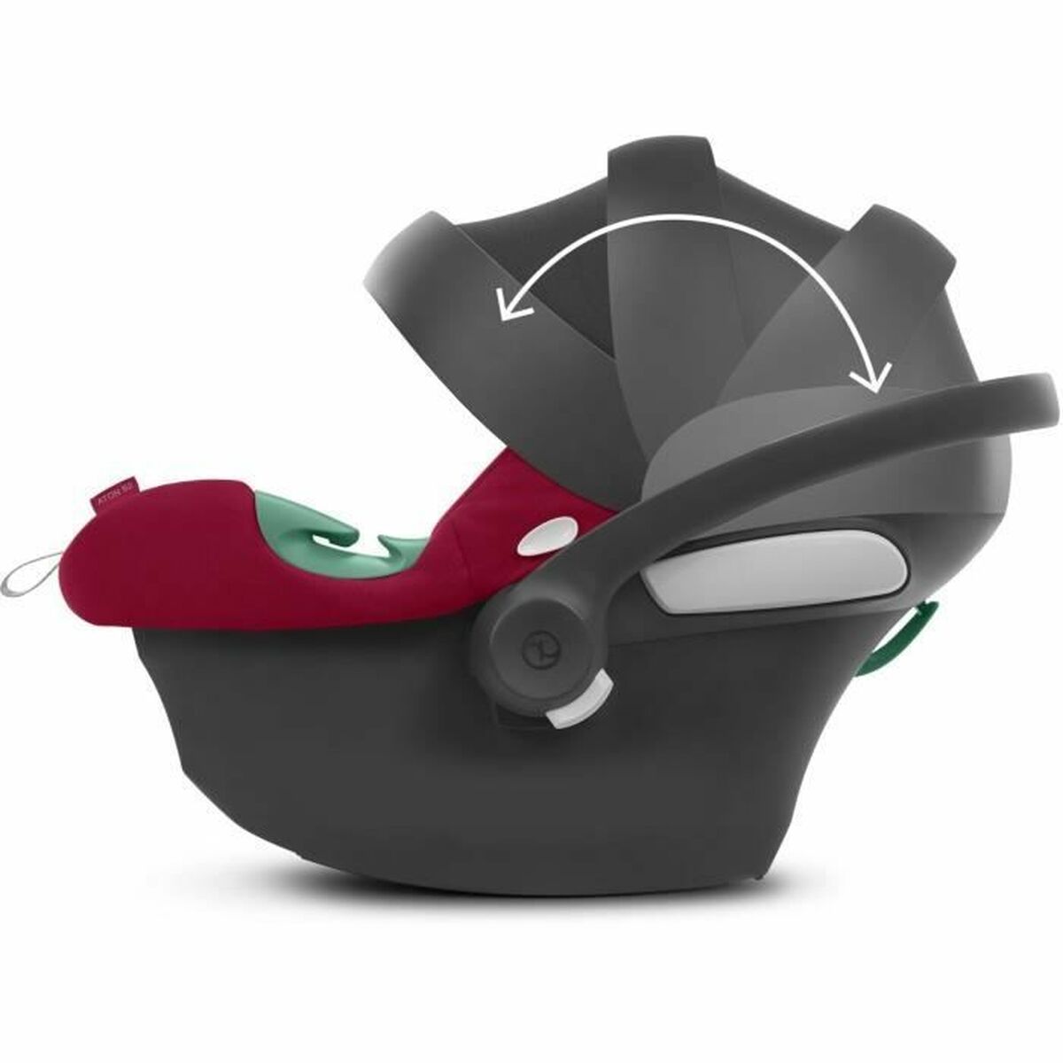 Siège de Voiture Cybex Aton B2 i - Size Rouge ECE R129/04 ISOFIX - Babycute