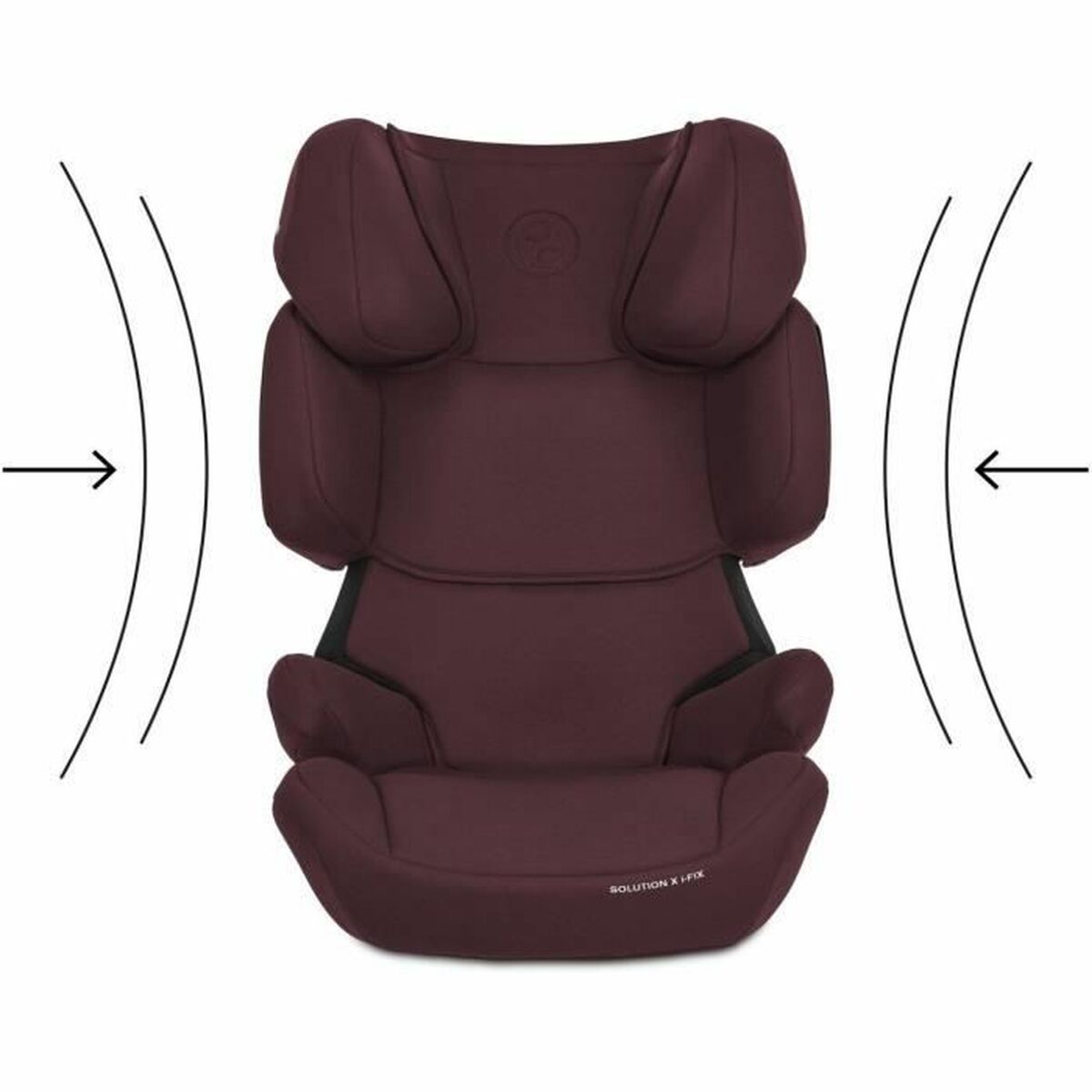 Siège de Voiture Cybex Solution X i - Fix Rumba Rouge rouge ECE R129/04 ISOFIX - Babycute