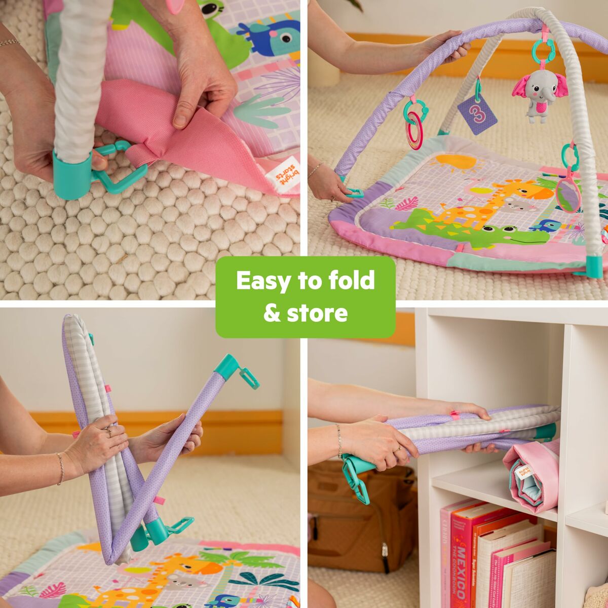 Tapis de jeu Bright Starts Jungle - Babycute