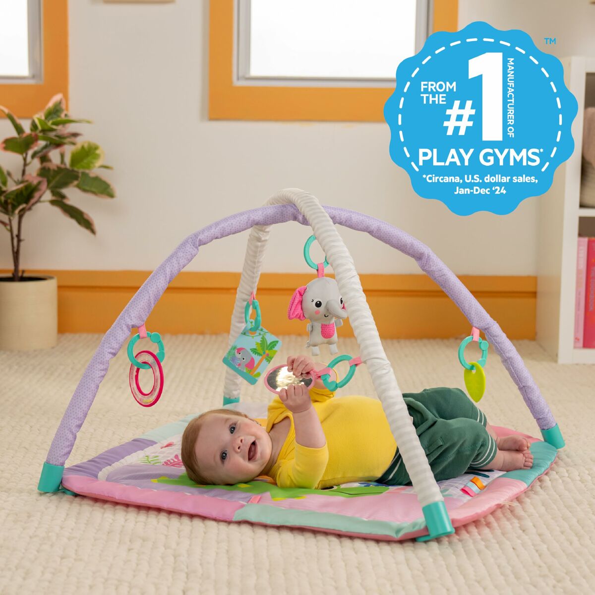 Tapis de jeu Bright Starts Jungle - Babycute