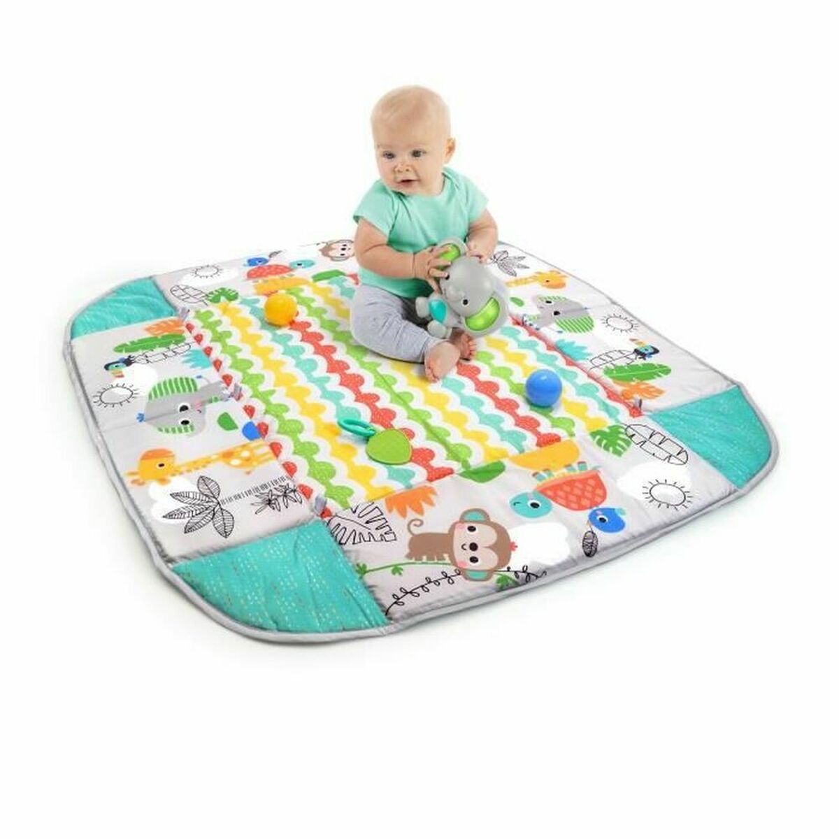 Tapis de jeu Bright Starts Multicouleur - Babycute