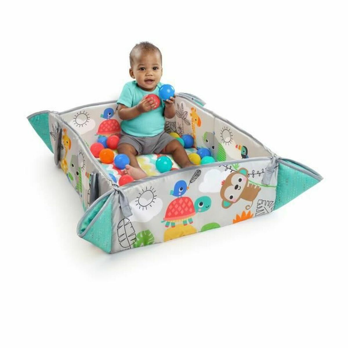 Tapis de jeu Bright Starts Multicouleur - Babycute