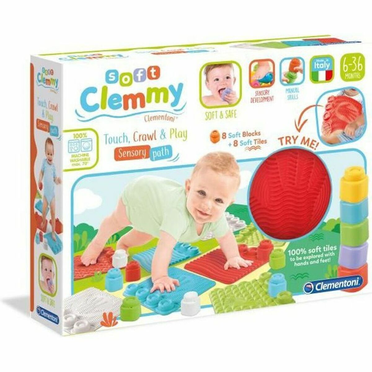 Tapis de jeu Clementoni Soft Clemmy - Babycute