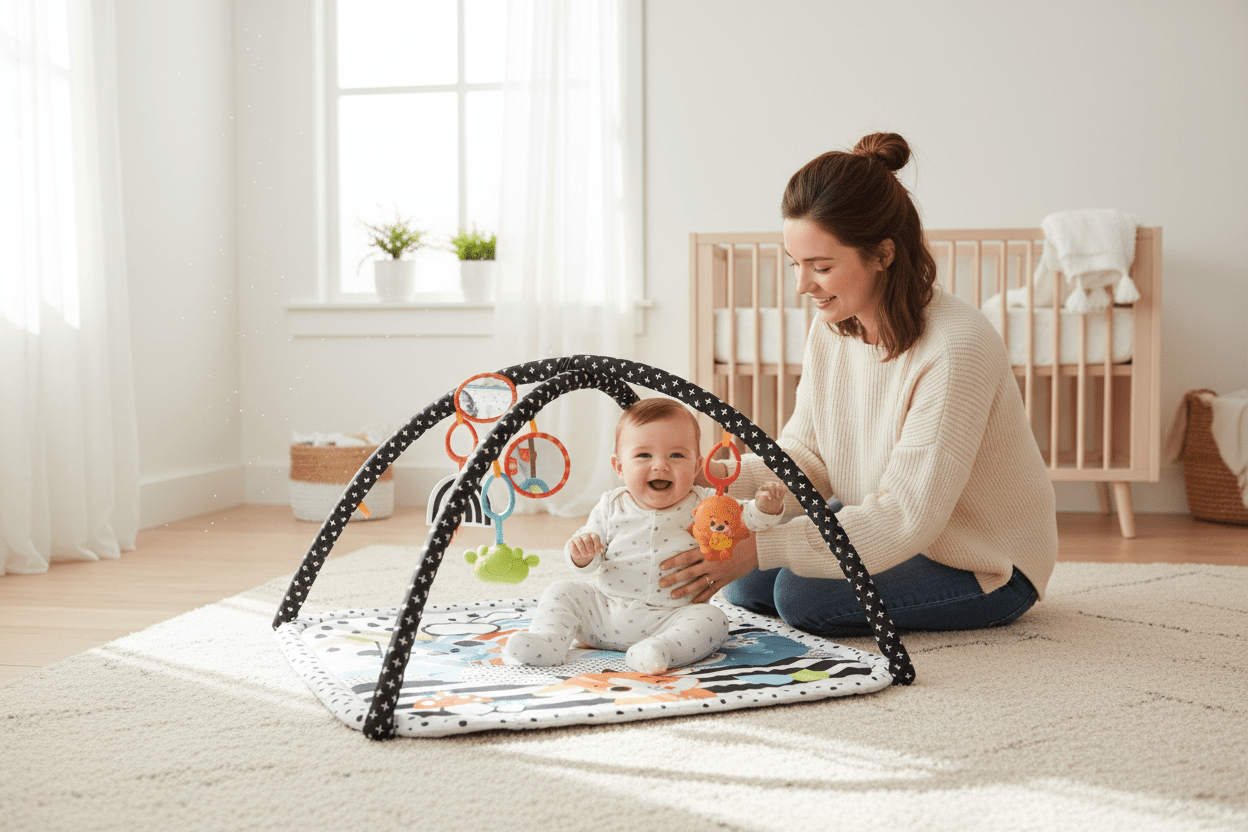 Tapis de jeu Fisher Price HBP41 - Babycute