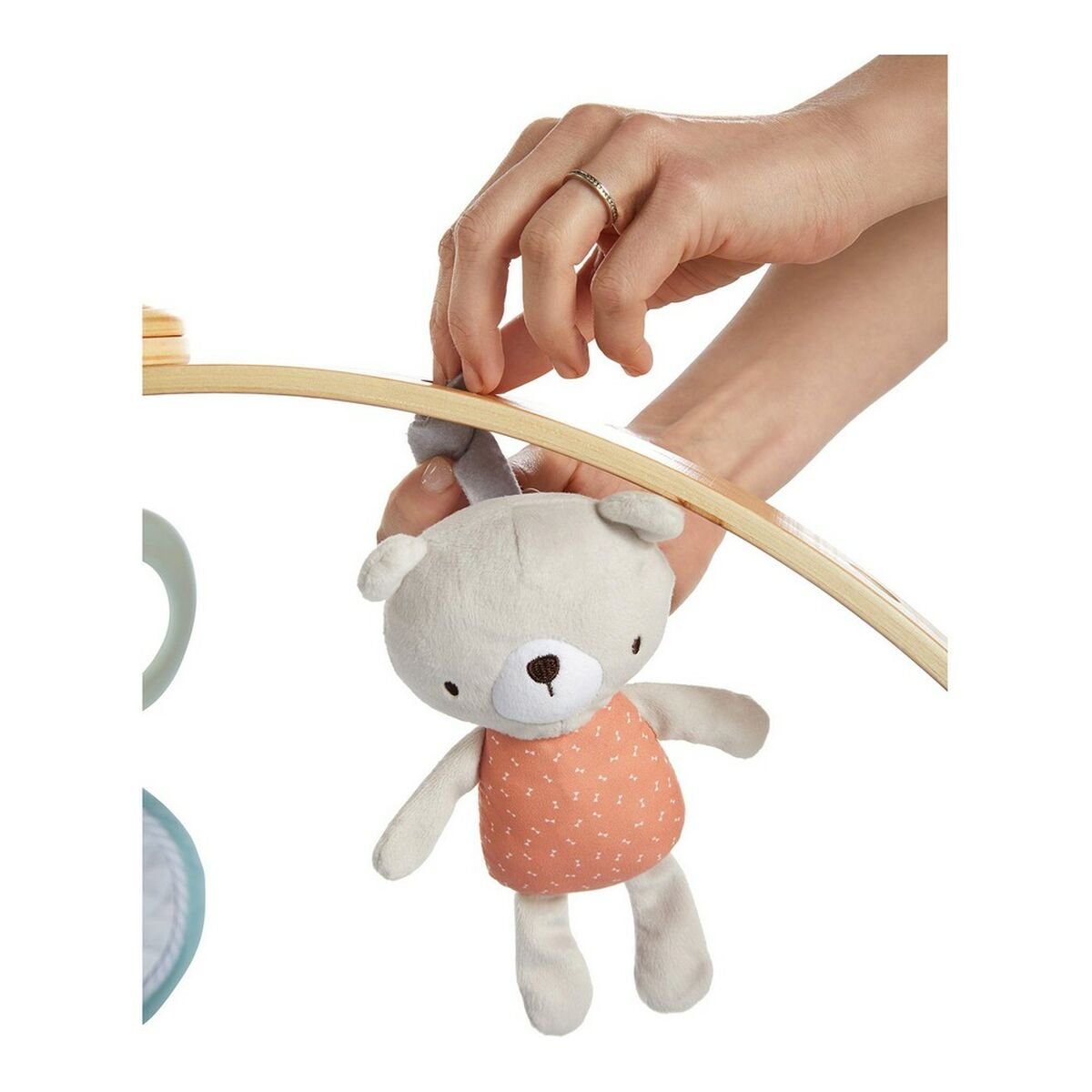 Tapis de jeu Ingenuity Réversible Bois - Babycute