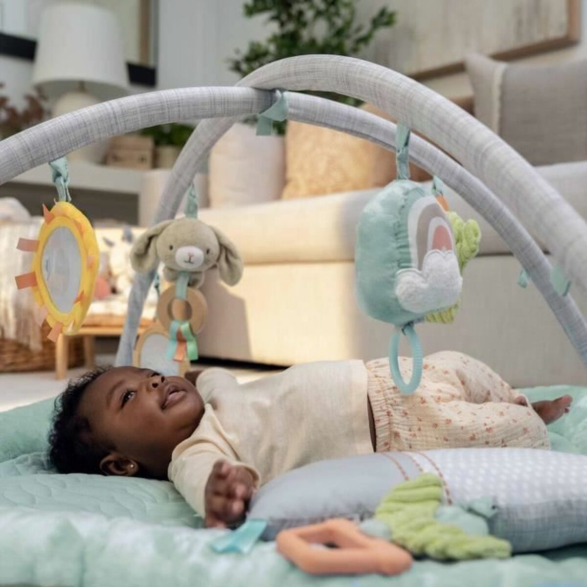Tapis de jeu Ingenuity Tissu Foam 6 Pièces (6 Unités) - Babycute