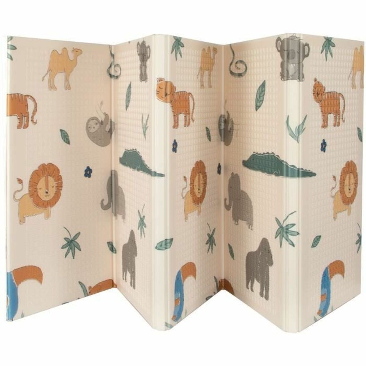 Tapis de jeu Nûby Polyéthylène Safari 200 x 150 x 1 cm - Babycute