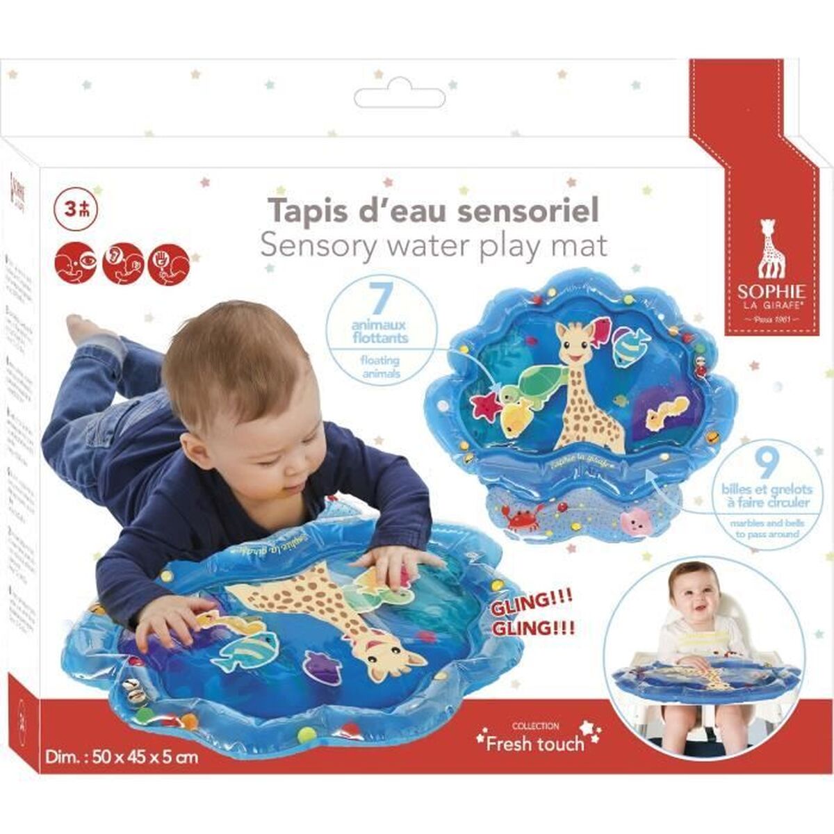 Tapis de jeu Sophie la Girafe - Babycute