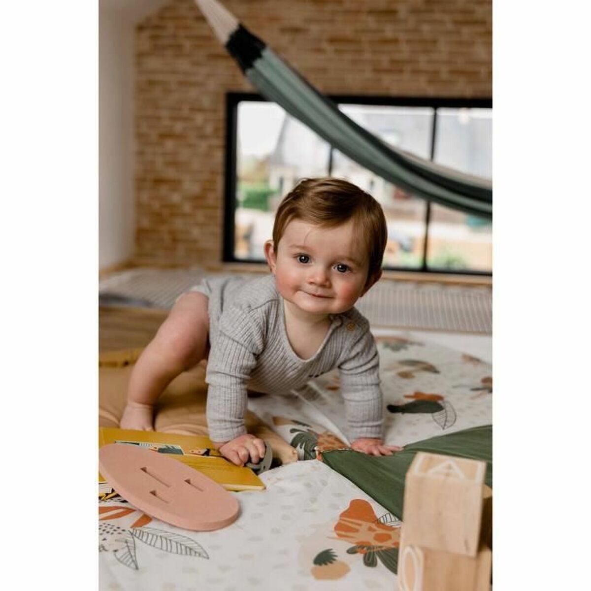 Tapis de jeu Tineo AMAZONIE 120 x 60 x 8 cm - Babycute