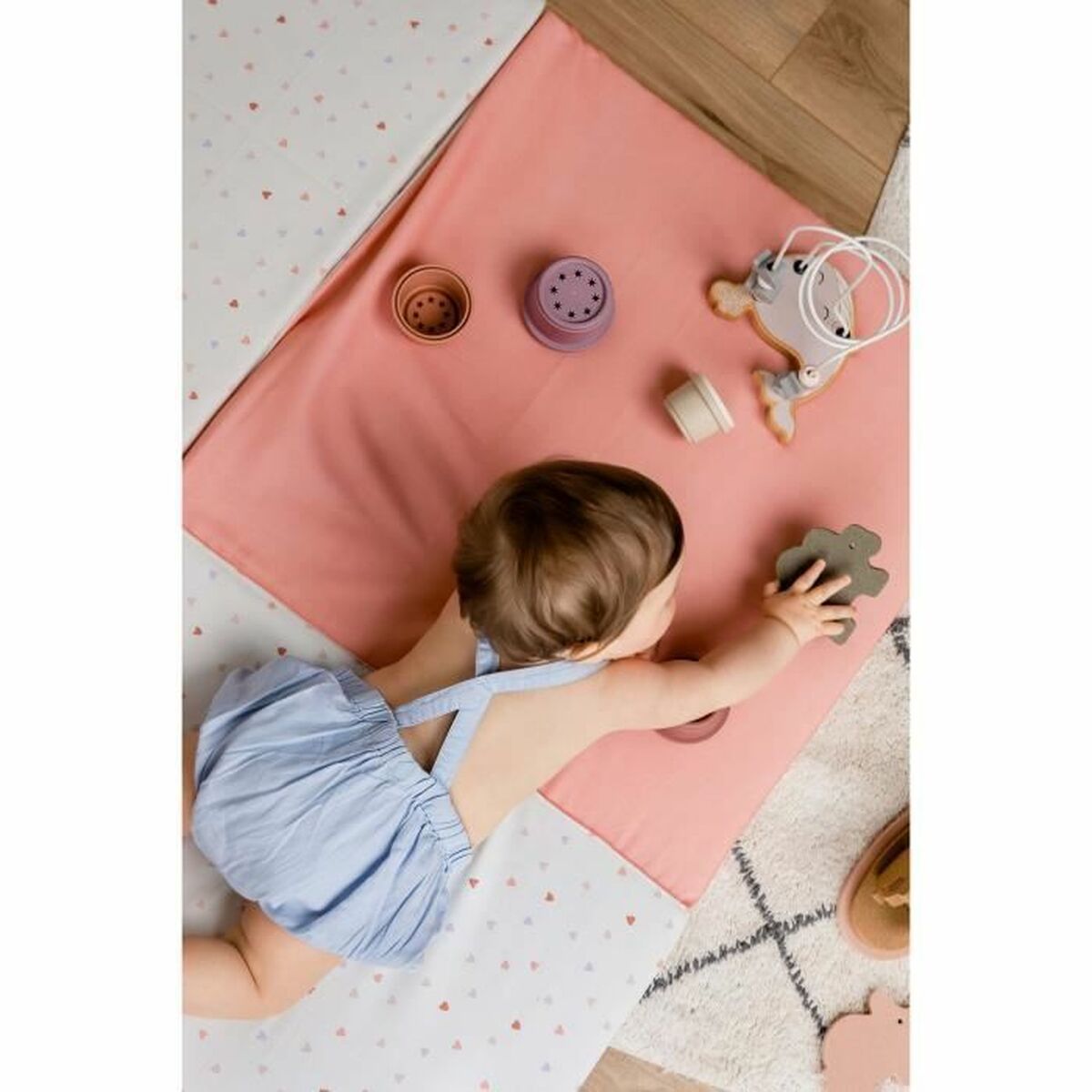 Tapis de jeu Tineo MON CœUR 120 x 60 x 8 cm - Babycute