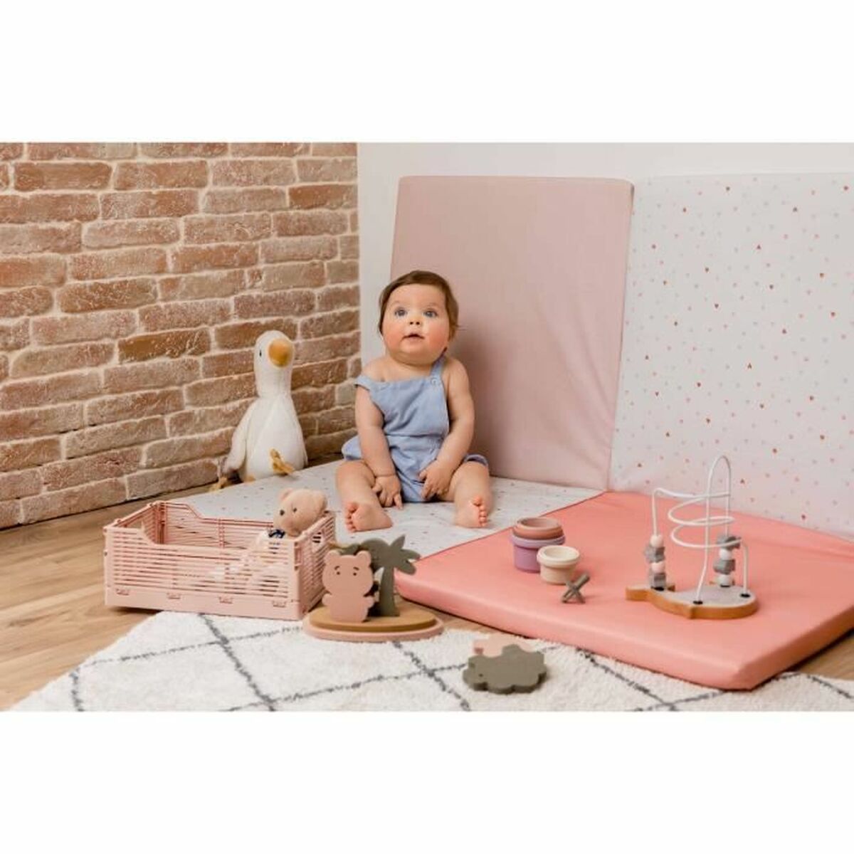 Tapis de jeu Tineo MON CœUR 120 x 60 x 8 cm - Babycute