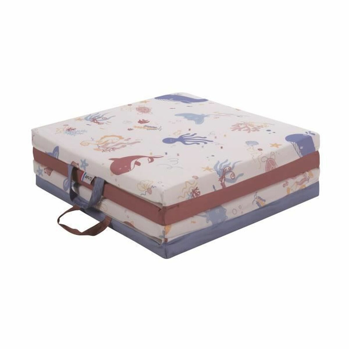 Tapis de jeu Tineo Treasures of the ocean 3 in 1 120 x 120 cm Multicouleur - Babycute