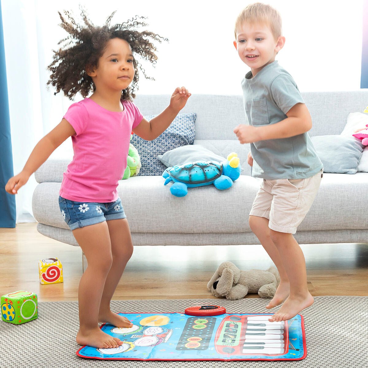 Tapis Musical 2 en 1 Beats'n'Tunes InnovaGoods - Babycute