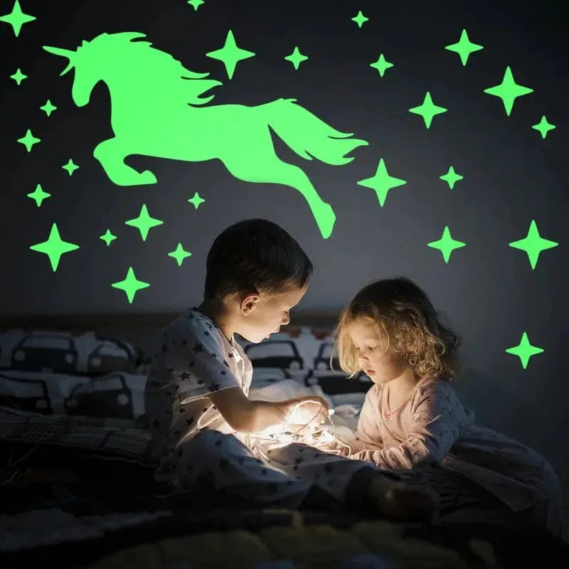 Autocollants lumineux 3D/décoration chambre enfant - Bébé® premium pour bébé