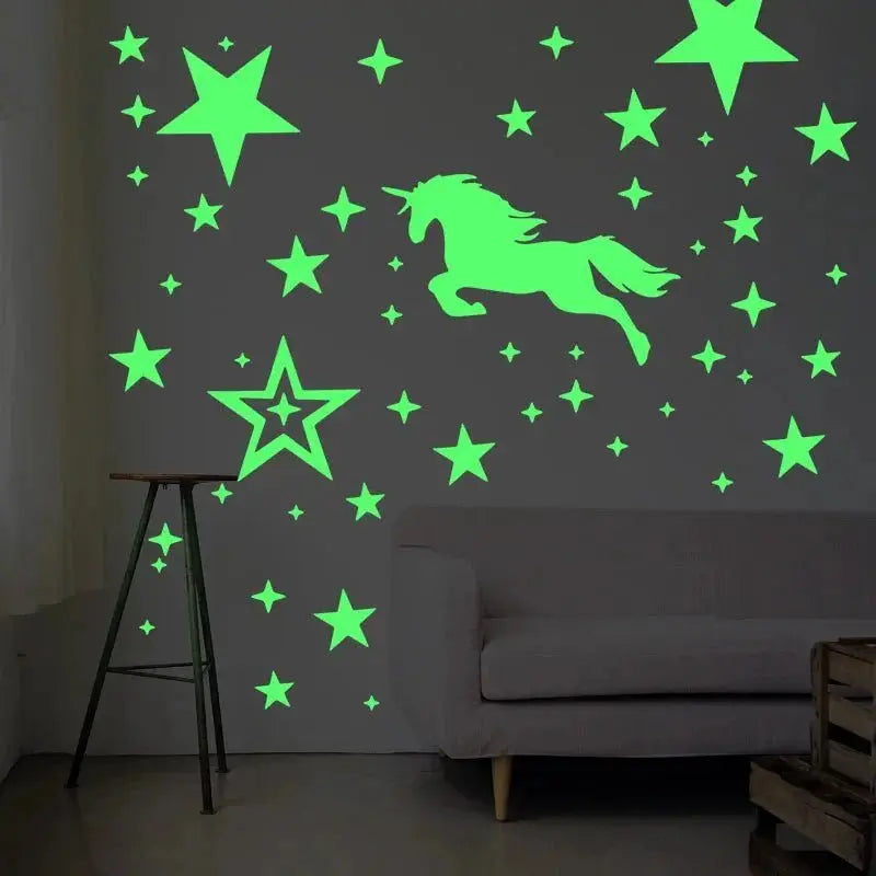 Autocollants lumineux 3D/décoration chambre enfant - Bébé® premium pour bébé