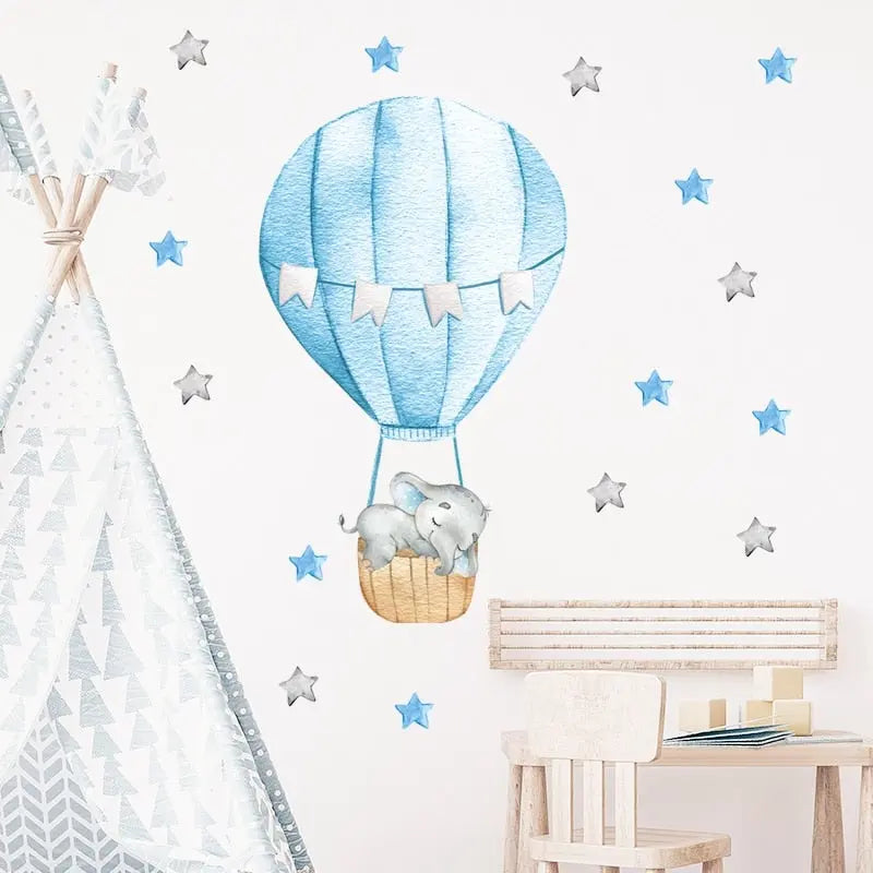 BabyElephant™- Autocollants muraux pour chambre de bébé - produit premium pour bébé