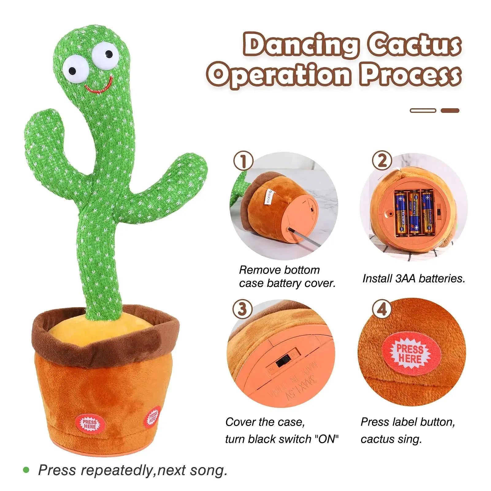 Jouet de cactus - Bébé® premium pour bébé