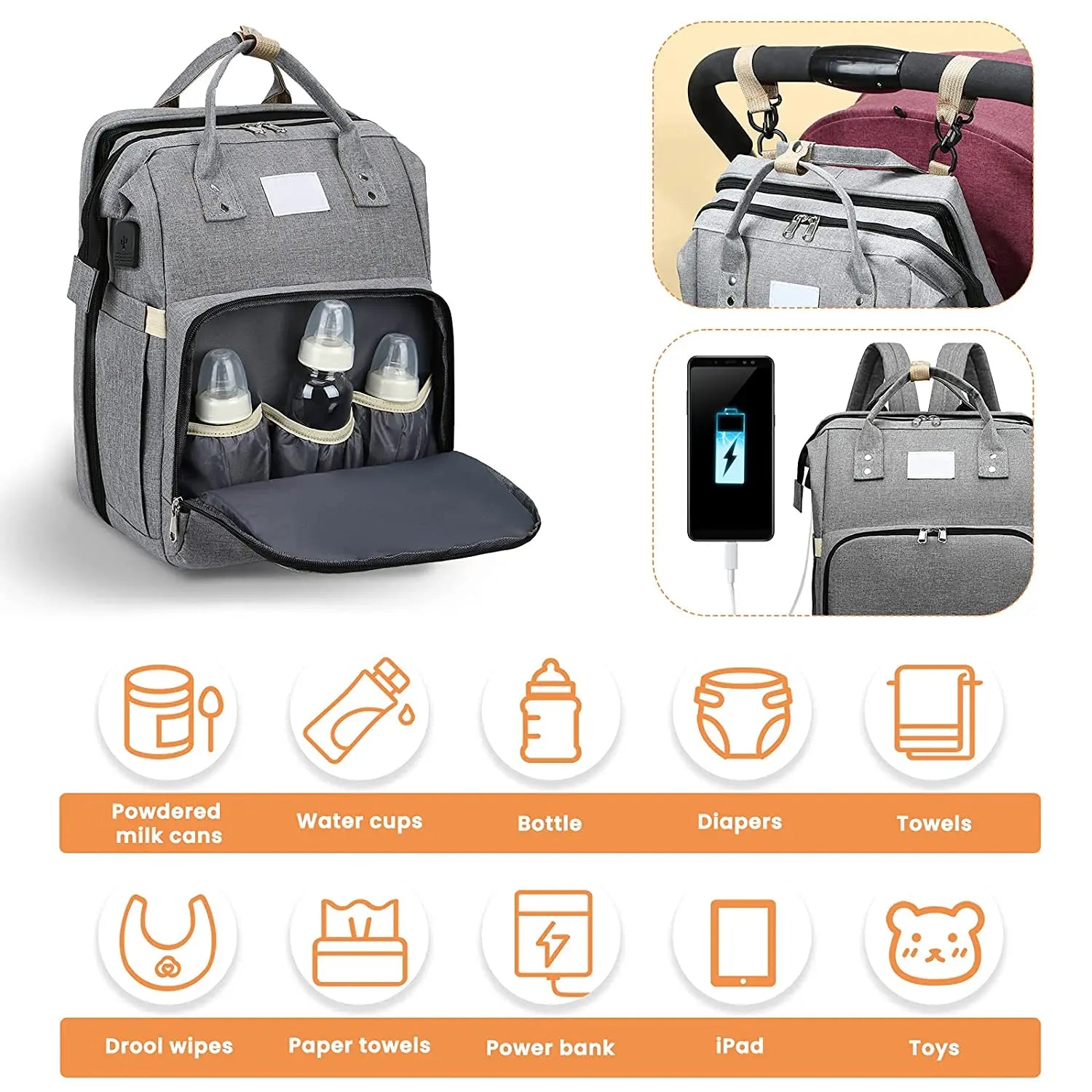 Sac Bebe à langer - Bébé® premium pour bébé
