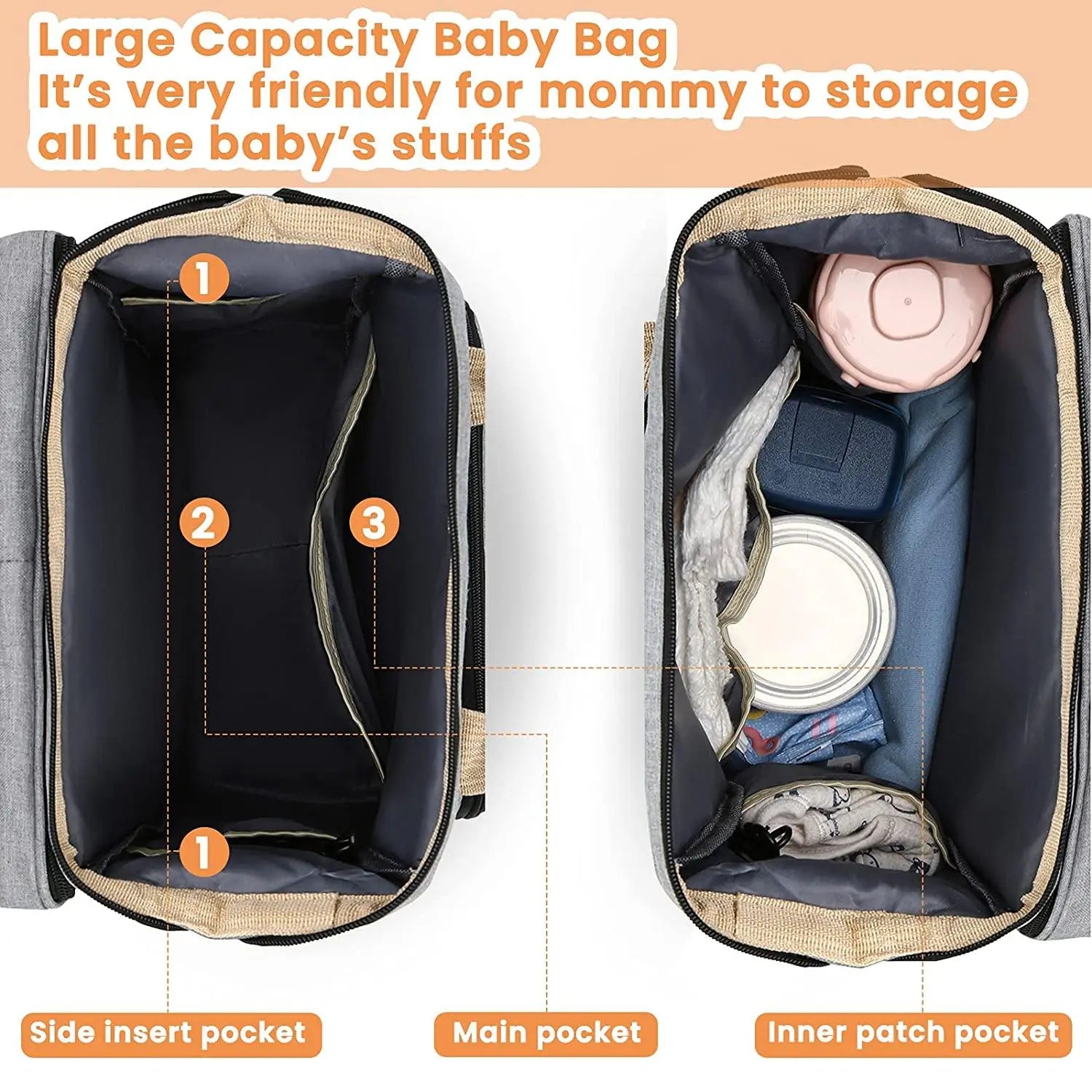 Sac Bebe à langer - Bébé® premium pour bébé